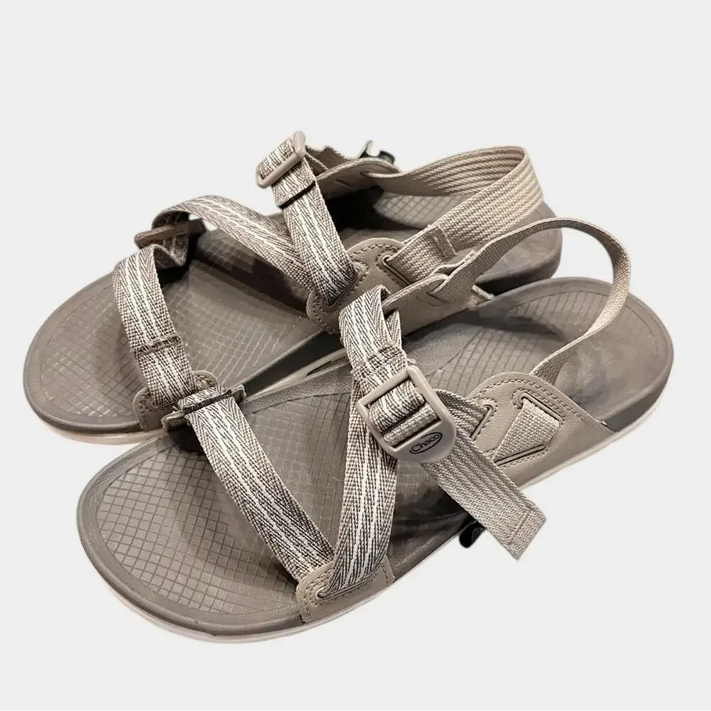 CHACO Lowdown Active Sandals Pully Gray Hiking Outdoor Gorpcore Women’s Size 8